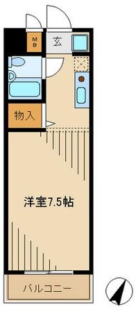 小林ビル平山の物件間取画像